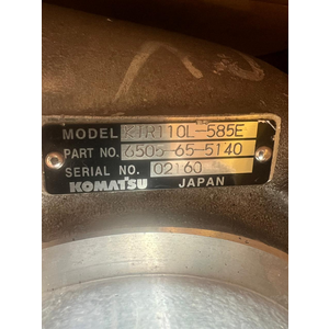 6505-65-5140 Турбокомпрессор Komatsu D275A-5 (Оригинал)