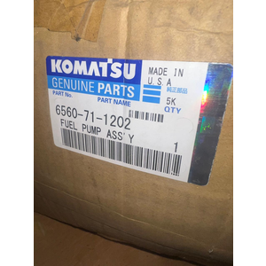6560-71-1202 ТОПЛИВНЫЙ НАСОС В СБОРЕ Komatsu