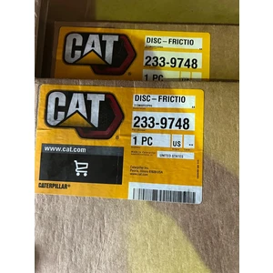 2339748 CATERPILLAR 233-9748: 5.61mm Thickness Steel Friction Disc | Cat® Friction Disc with 80 Internal Involute Spline Teeth for Transmission Planetary